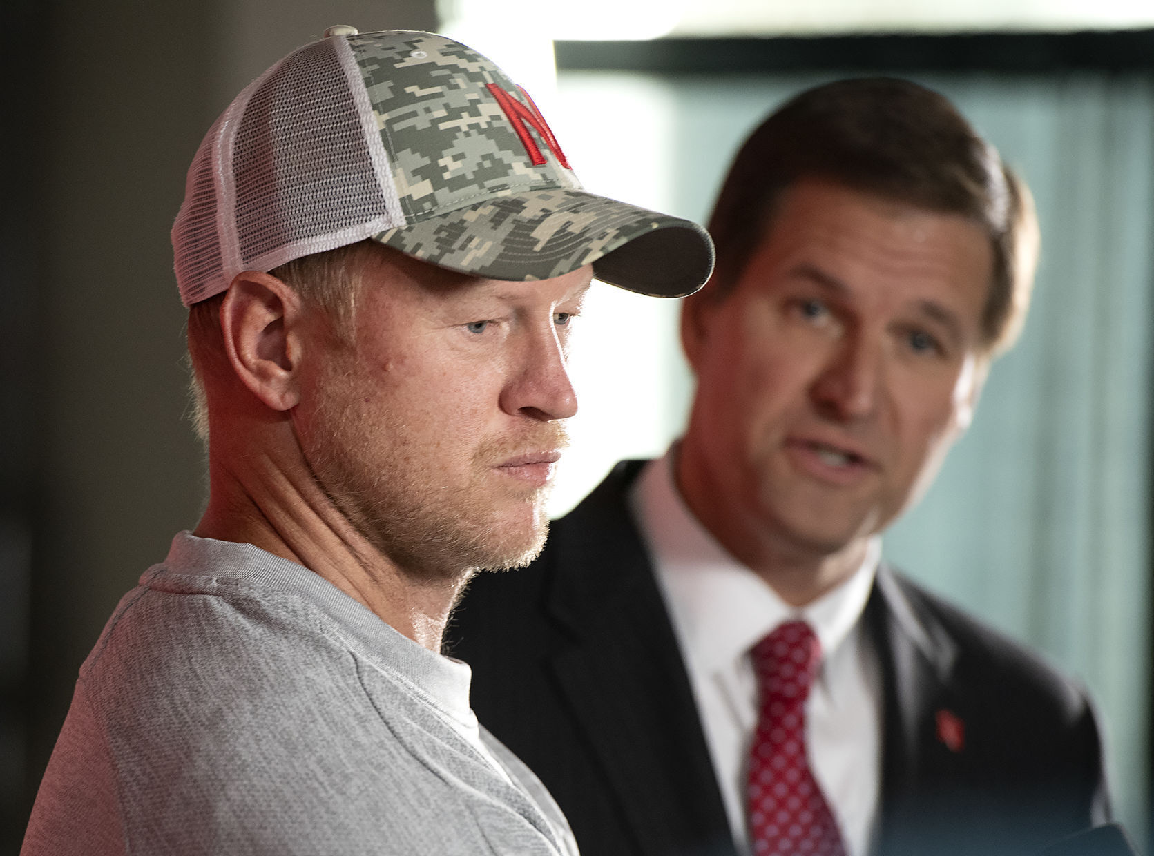 Scott Frost and Trev Alberts
